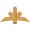 Ekena Millwork Davenport Rough Sawn Timber Gable Bracket, Western Red Cedar, 48"W x 26"H x 6"D x 6"F, 13/12 Pitch GBW048X26X0606DAV00RWR - alternate 1